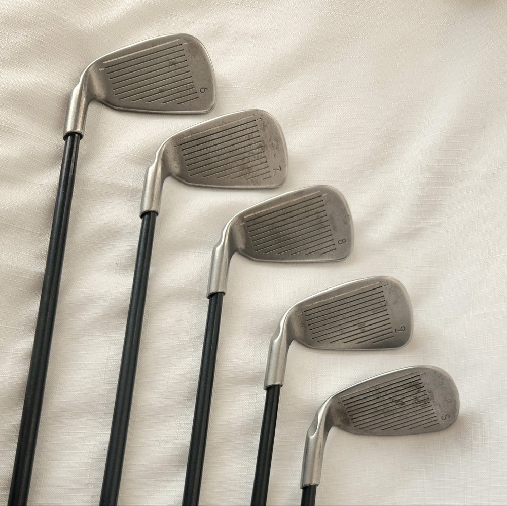 ‼️SOLDPing i3 0-Size iron set 6,7,8,9 and S wedge Graphite shaft 350 series - Picture 5 of 15